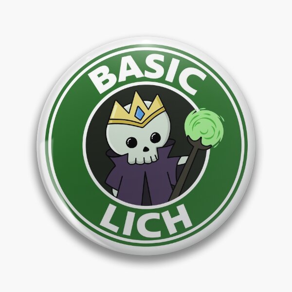 Item preview, Basic Lich designed and sold by Cute N' Nerdy Shop.