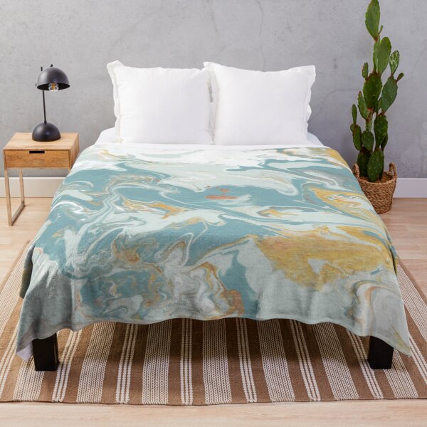 Item preview, Marble - Grey, Blue, & White designed and sold by melaniab-art.