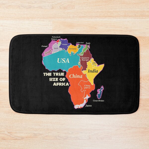 Item preview, The True Size of Africa designed and sold by JonesErin.