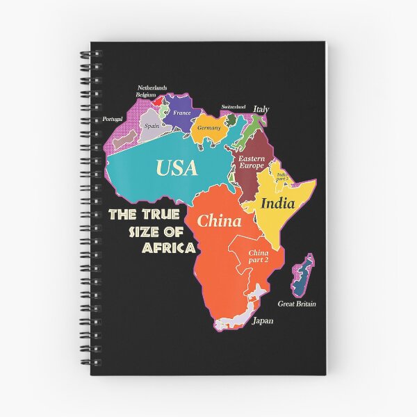 Item preview, The True Size of Africa designed and sold by JonesErin.