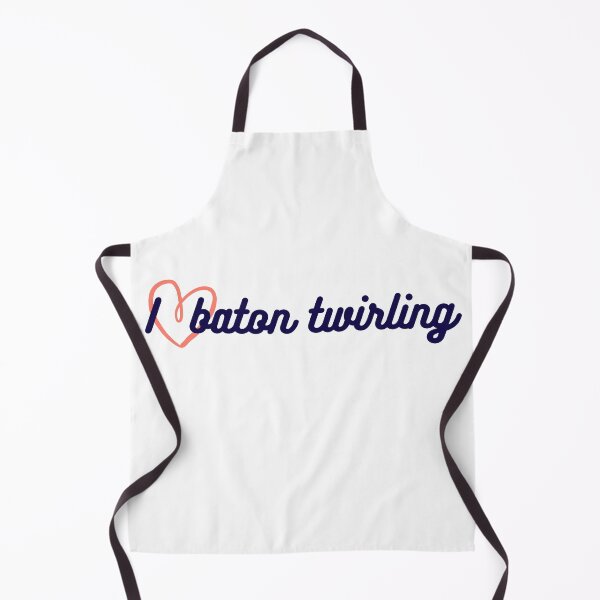 Item preview, I Love Baton Twirling designed and sold by RedBerryBliss.