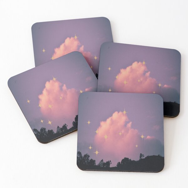 Item preview, Dreamy lavender sky clouds designed and sold by Mariolangstieh.