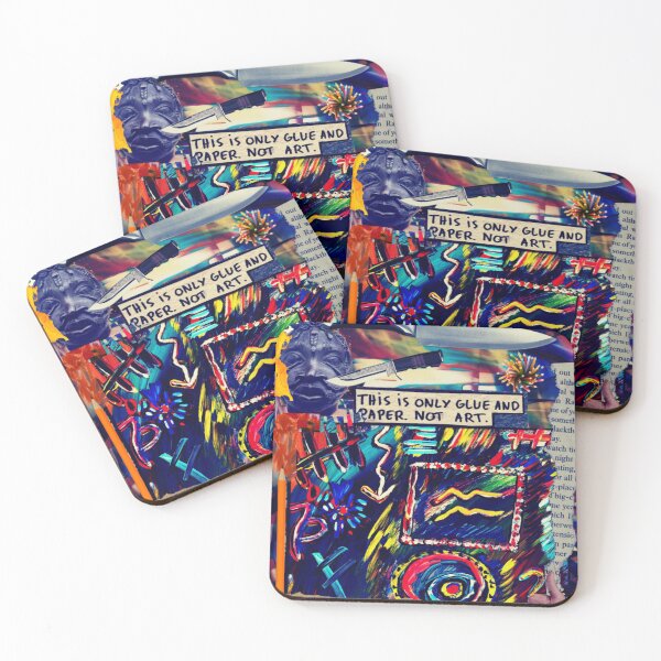 Item preview, Art Supplies Collage Magnet designed and sold by Swooncake Press.
