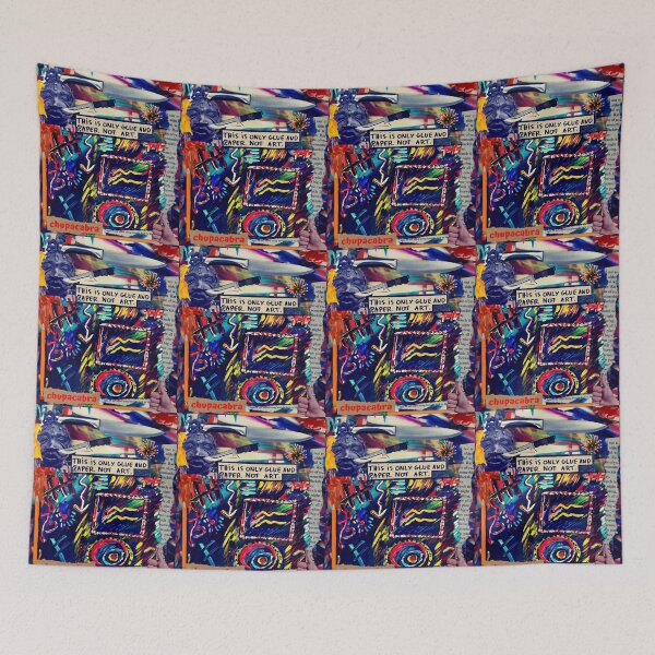 Item preview, Art Supplies Collage Magnet designed and sold by Swooncake Press.