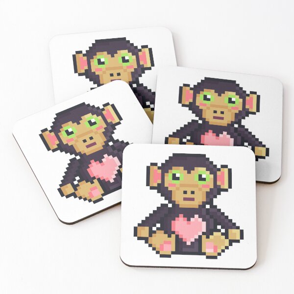 Item preview, I heart Chimp designed and sold by pixeltowntees.