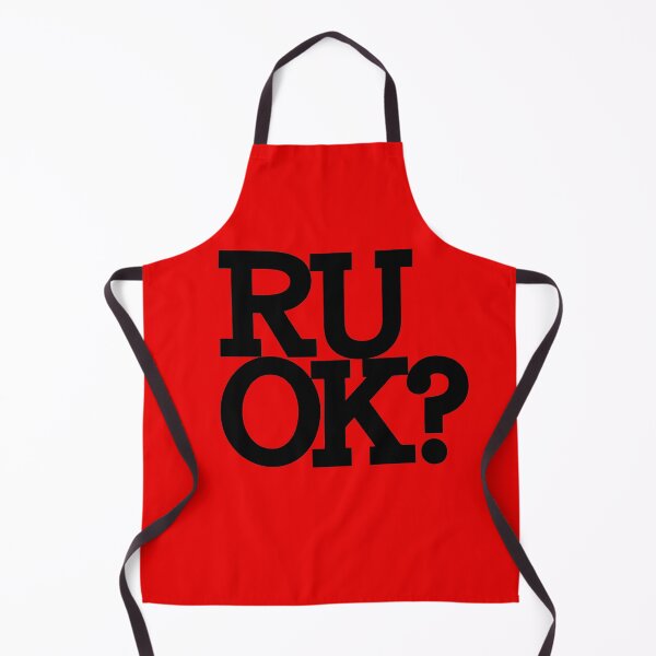 Item preview, Are You Ok? Black Letters Touching designed and sold by Reconocer.