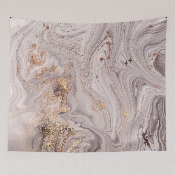 Item preview, gold and beige marble swirl designed and sold by thewayitshine.