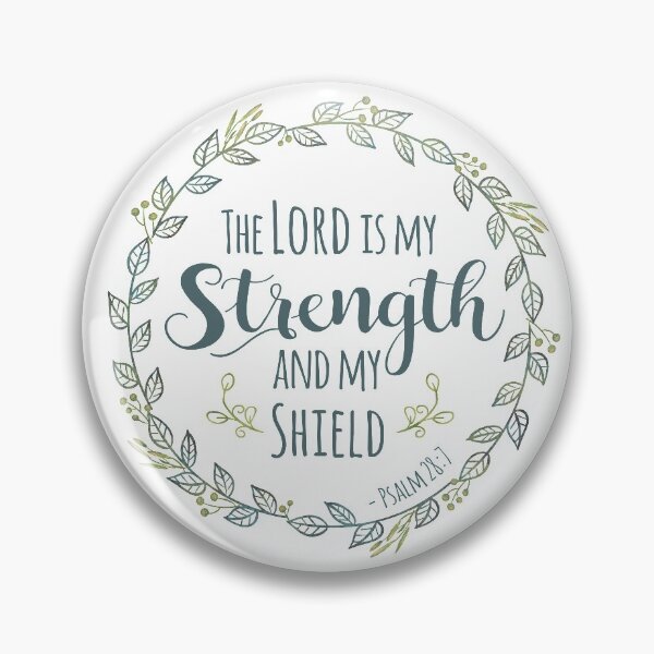 Item preview,  Wreath Psalm 28:7 - The Lord is my Strength designed and sold by amazingjoy.
