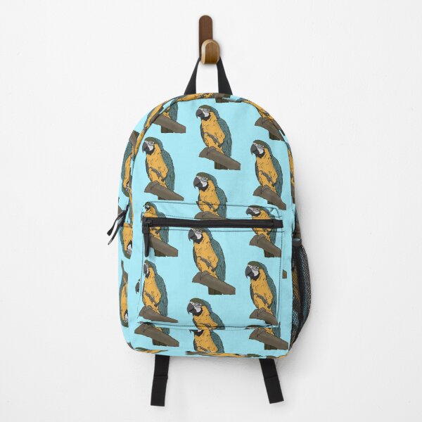 Item preview, Blue and Gold Macaw Wave  designed and sold by Lina4969.