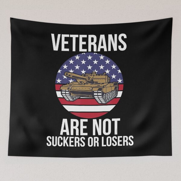 Item preview, Veterans Are Not Suckers Or Losers designed and sold by RussellRoss.