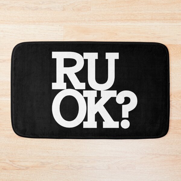 Item preview, Are You Ok? White Letters Touching designed and sold by Reconocer.