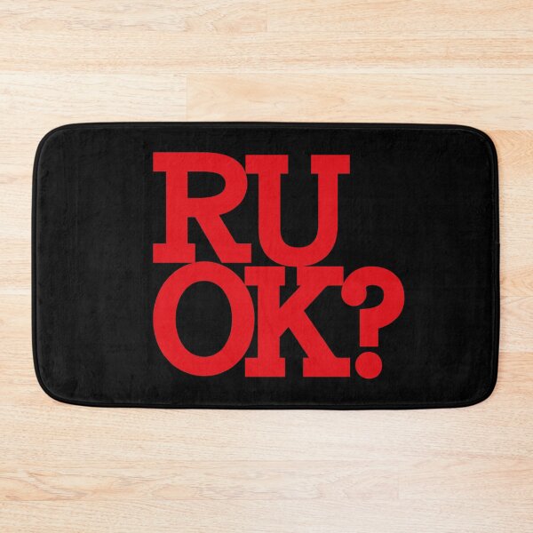 Item preview, Are You Ok? Red Letters Touching designed and sold by Reconocer.