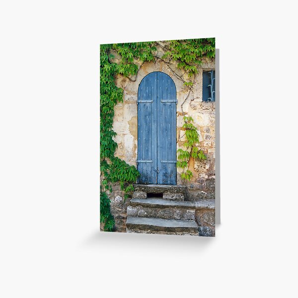 The old doorway in Provence Greeting Card