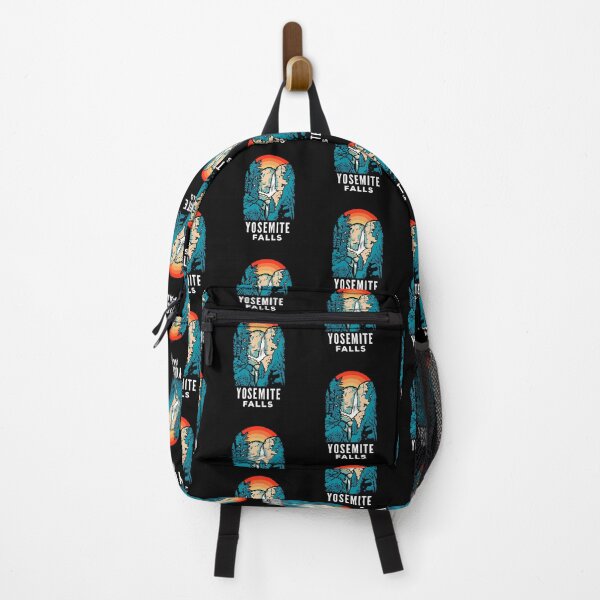 Item preview, Yosemite Falls Retro Badge designed and sold by HalpinDesign.