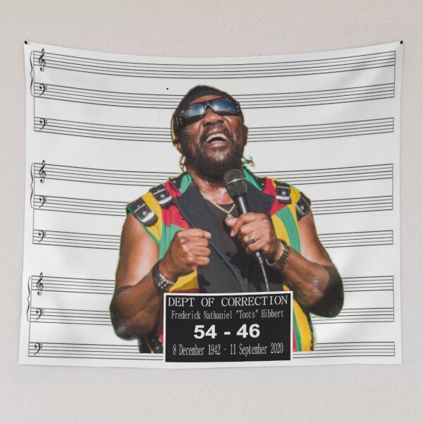 Item preview, 54-46 Was My Number Toots Hibbert designed and sold by DzinesByEarle.