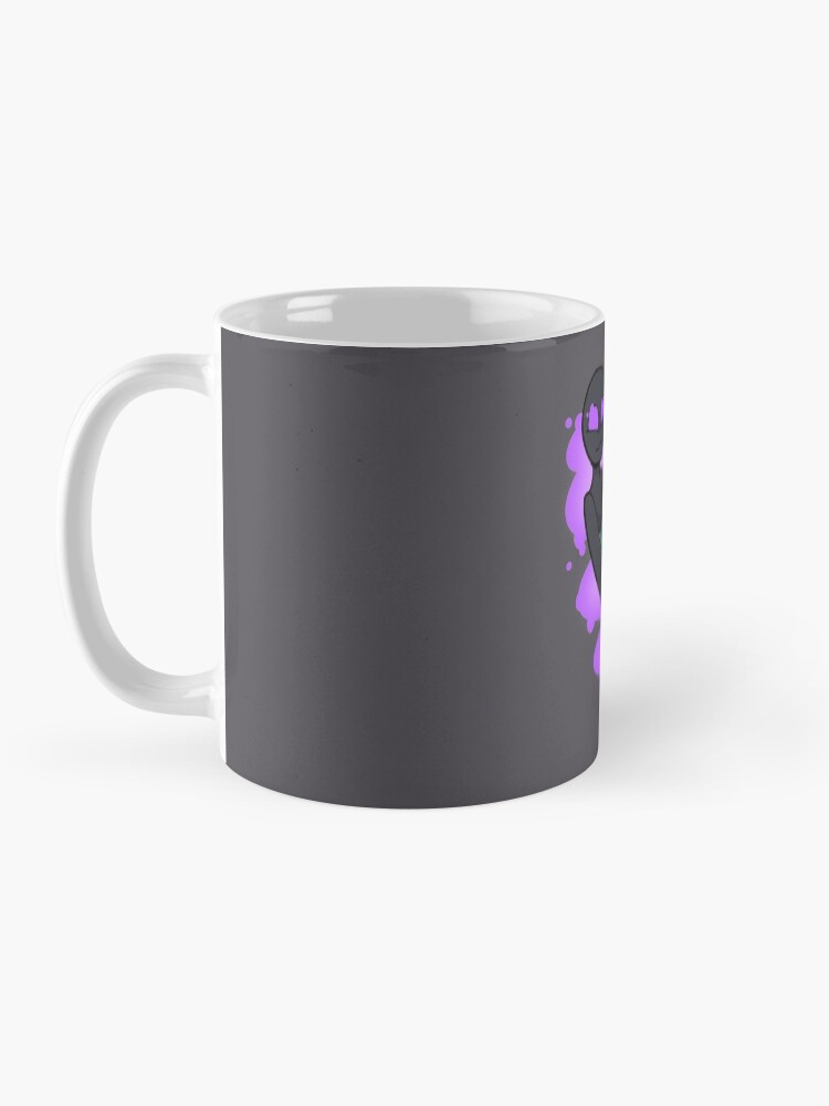 Minecraft Enderman Eyes Black Mug