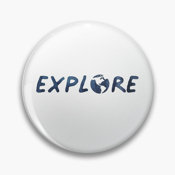 Item preview, Explore World Travel Map designed and sold by thefrshmachine.