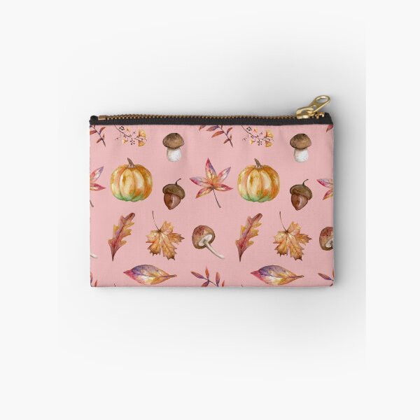 Aperçu de l'œuvre Automne Couleurs d'automne Amant de citrouille Feuilles de fleurs Motif esthétique de champignon créée et vendue par cation-studio.