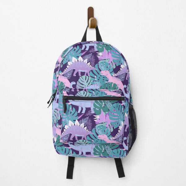 Item preview, Jungle Dinosaurs - Purple designed and sold by latheandquill.