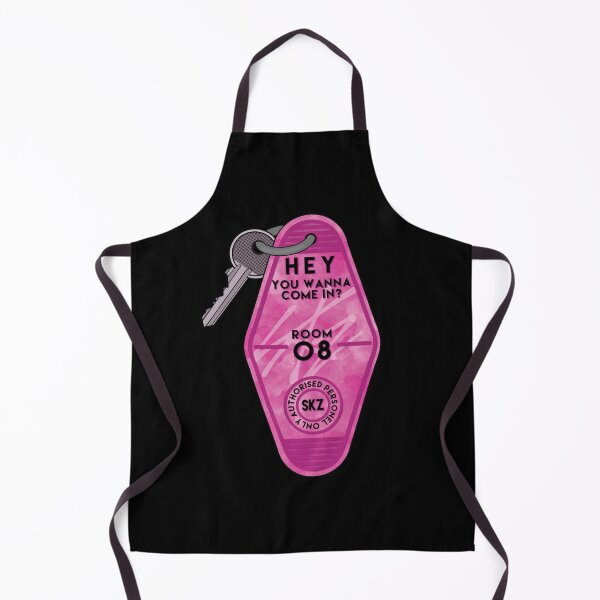 Item preview, HEY YOU WANNA COME IN Stray Kids BACK DOOR Lyrics Quote Pink designed and sold by SugarSaint.