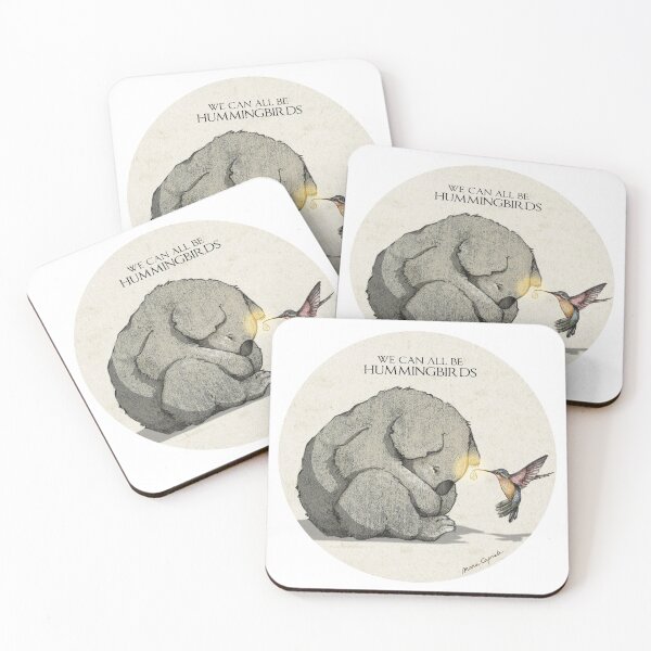 Item preview, Koala and hummingbird designed and sold by koalagardens.