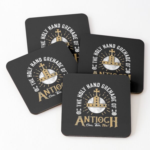 Holy Hand Grenade of Antioch Coasters (Set of 4)
