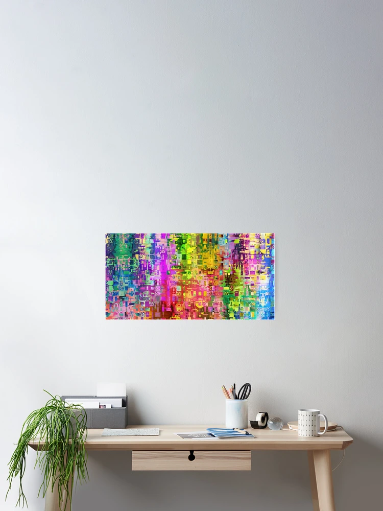 Thumbnail 2 of 3, Poster, Abstract Color designed and sold by GoodGirlDesigns.
