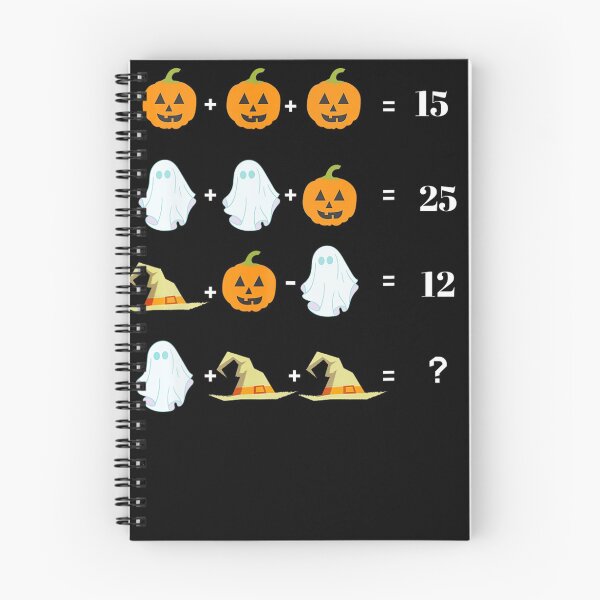 Item preview, Halloween Math Equations Shirt for Math Teachers designed and sold by cadmanBoythorpe.