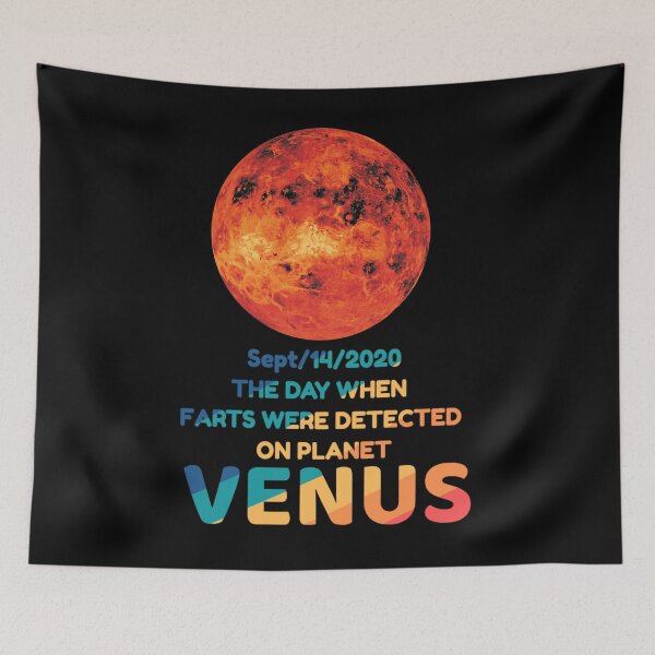 Item preview, Farts detected on planet VenusVenus  designed and sold by Combistudios.