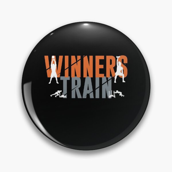 Item preview, Winners Train - Crossfit Fitness Deadlift, Squats, Burpees designed and sold by Desiznn.