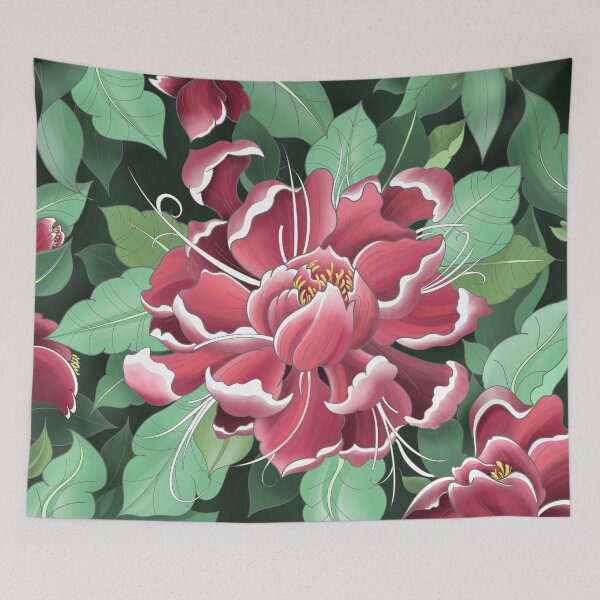 Item preview, Painted Peony Rose  designed and sold by Leyabout.