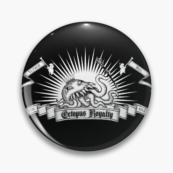 Item preview, Octopus Royalty B/W designed and sold by -TheGamingGeeks.
