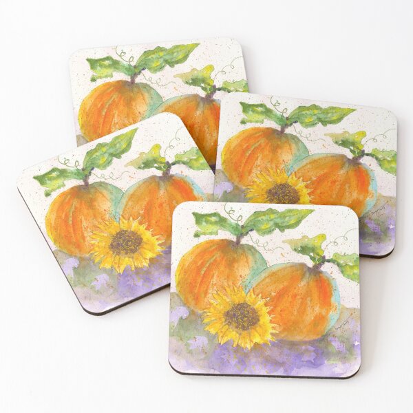 Item preview, Pumpkins and Sunflower designed and sold by karen  curinga.
