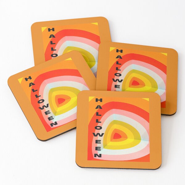 Item preview, Halloween Abstract Art Print designed and sold by Swooncake Press.