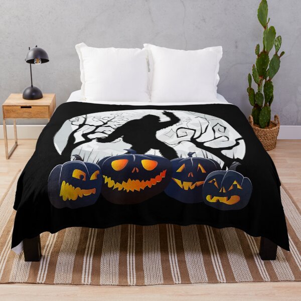 Item preview, Bigfoot Rock And Roll Halloween Scary Pumpkins designed and sold by KhanWill.