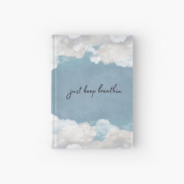 breathin lyrics ariana grande Hardcover Journal