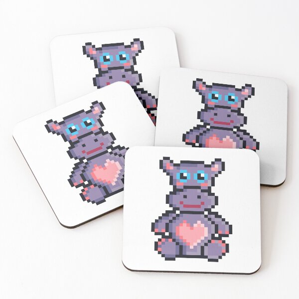 Item preview, I heart Hippo designed and sold by pixeltowntees.
