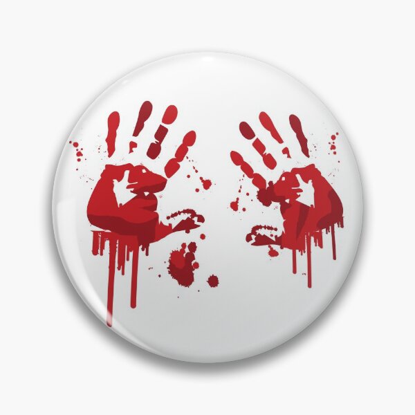 Artikelvorschau, Blutige Hände Halloween tropfen Blut entworfen und verkauft von Dream Imagine Create ..