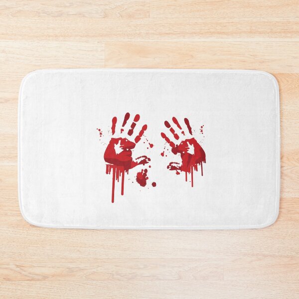 Item preview, Bloody hands halloween  drip blood designed and sold by Dream Imagine Create ..