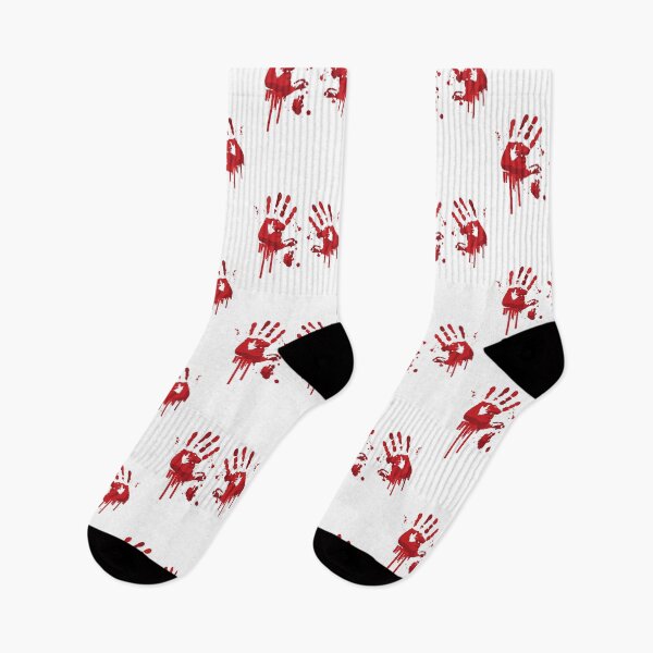 Item preview, Bloody hands halloween  drip blood designed and sold by Dream Imagine Create ..