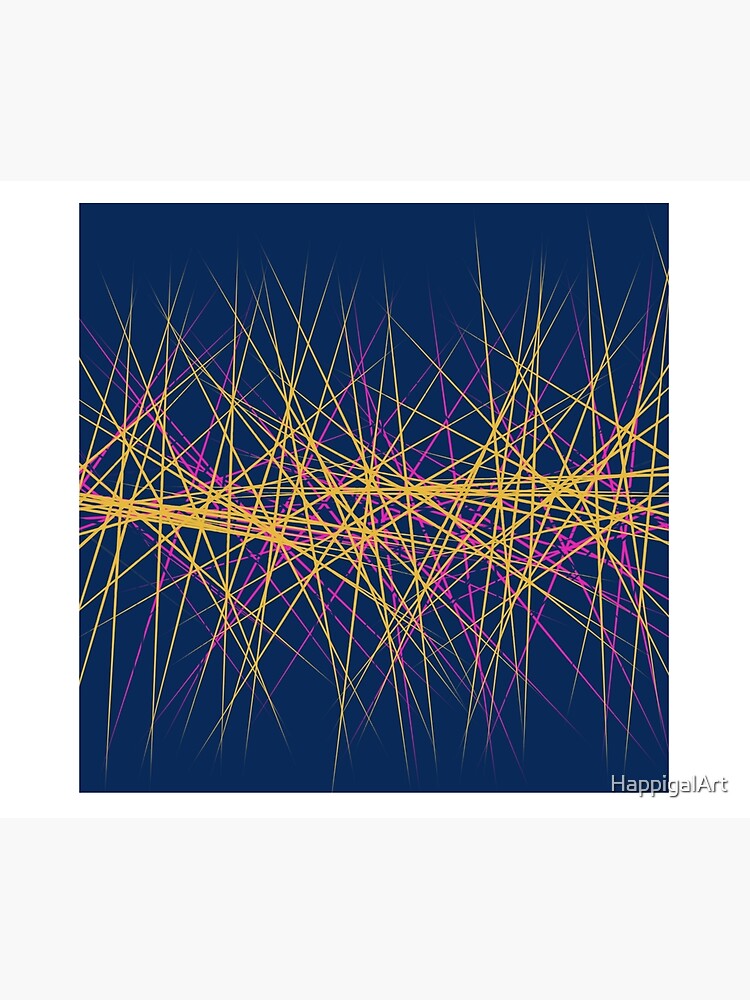 Spiny Golden Glow Magenta by HappigalArt