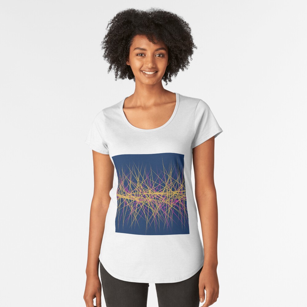 Item preview, Premium Scoop T-Shirt designed and sold by HappigalArt.