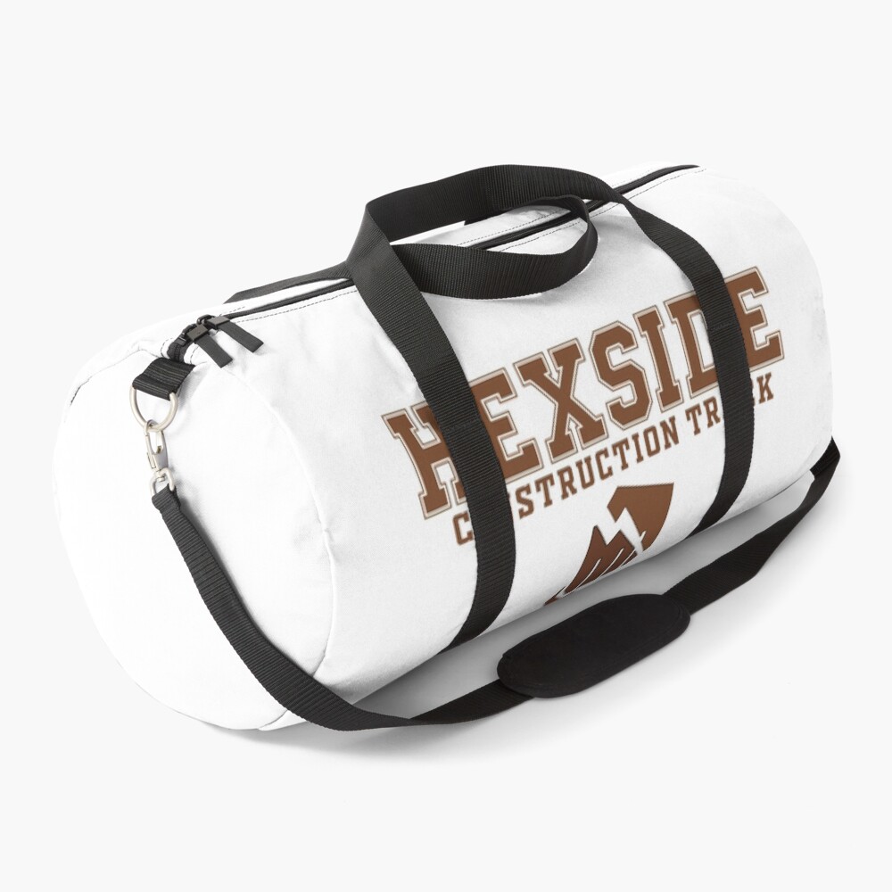 "Hexside Construction Track " Duffle Bag for Sale by reesepinedragon