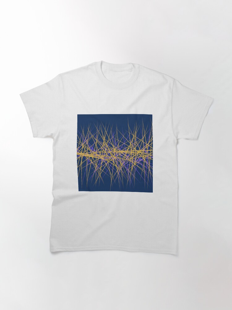 Alternate view of Spiny Golden Glow Purple Classic T-Shirt