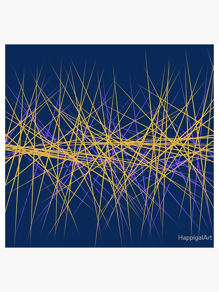 Spiny Golden Glow Purple by HappigalArt