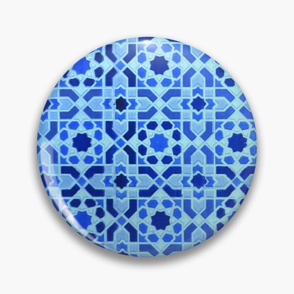Item preview, OASIS 9 mosaic Morocco Essaouira tradition ornament wall star blue green orange patterns designed and sold by dragonemma.
