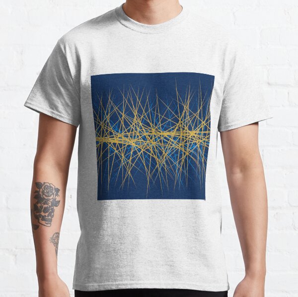 Spiny Golden Glow Blue Classic T-Shirt