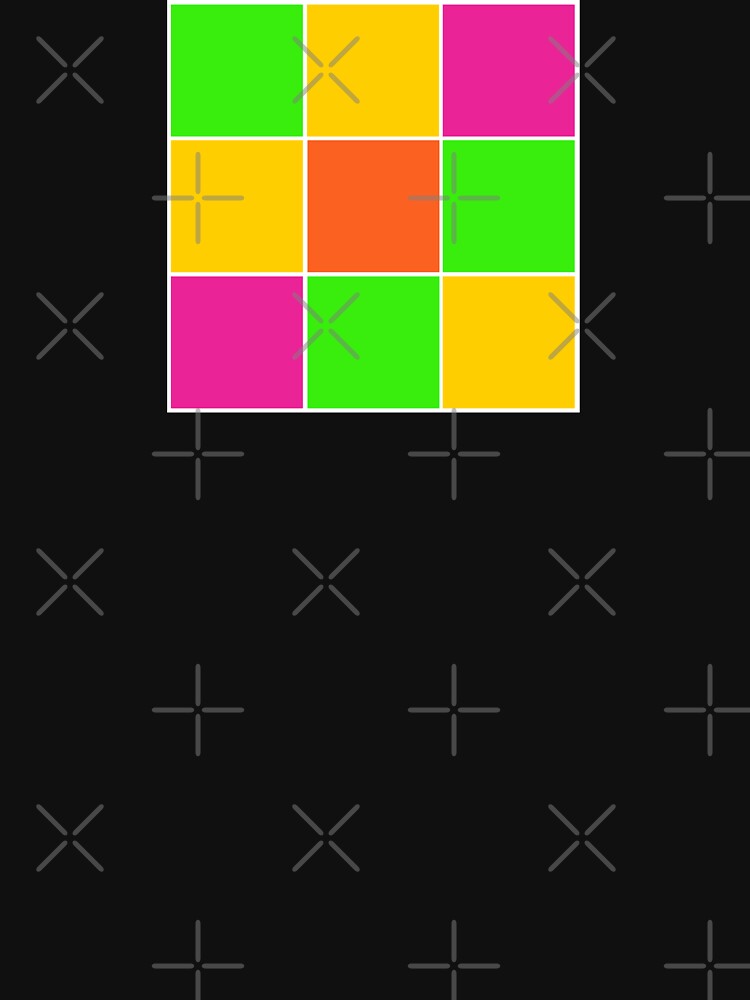Sprouse inspired color blocks-checkered blocks-pop art by Matlgirl