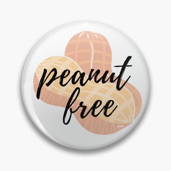 Item preview, Peanut Free Allergy Awareness Sticker designed and sold by lilytepper.