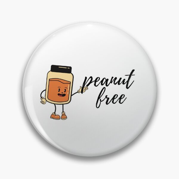 Item preview, Peanut Free Allergy Peanut Butter Awareness Sticker designed and sold by lilytepper.